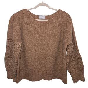 Old Navy Women's Tan Knit Sweater